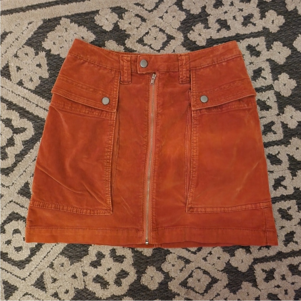 FREE PEOPLE Corduroy Skirt Size 2